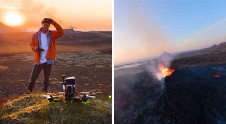 “Maar het was het waard”: de reacties op de video van de uitbarstende vulkaan