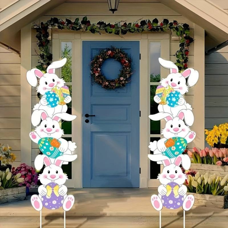 8. "Hallo! Wij zijn de konijntjes van het huis"