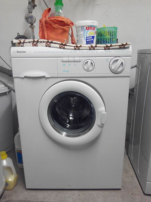 8. Vochtige doekjes in de wasmachine