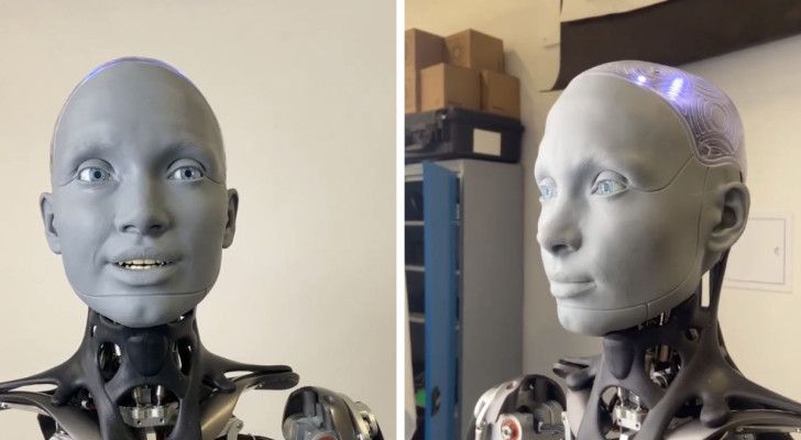 Een robot die de stemmen van beroemde mensen kan imiteren