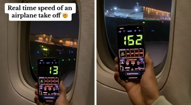 Een onverwachte controverse in de commentaren op de video van het opstijgende vliegtuig
