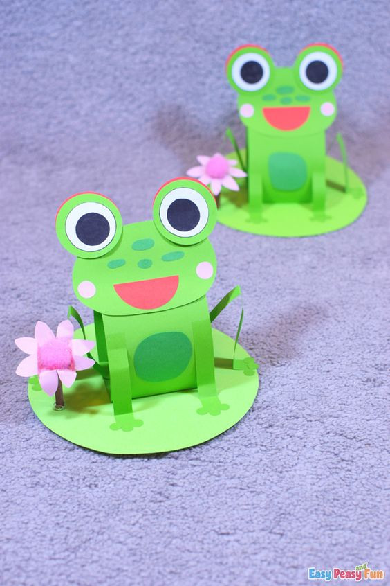 5. The frogs in a pond