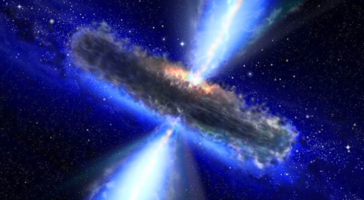 De grootste waterbron in het heelal bevindt zich rond een zwart gat