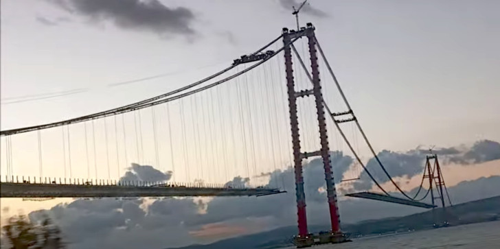 Ponte di Çanakkale, dall'Europa all'Asia in soli sei minuti