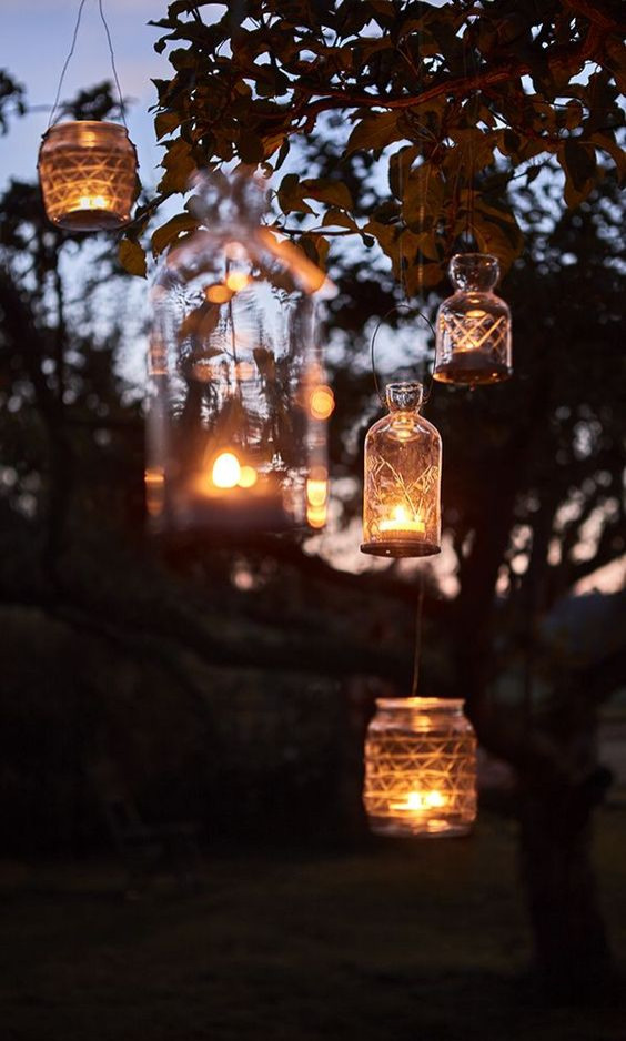 8. DIY lanterns