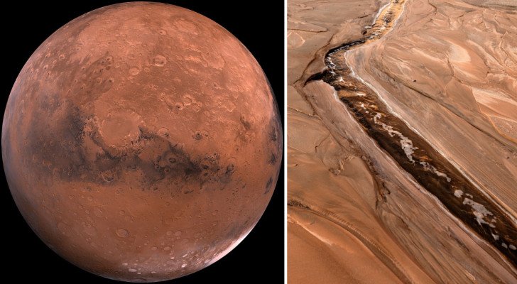 Vattenlager under ytan på Mars är nyare än väntat