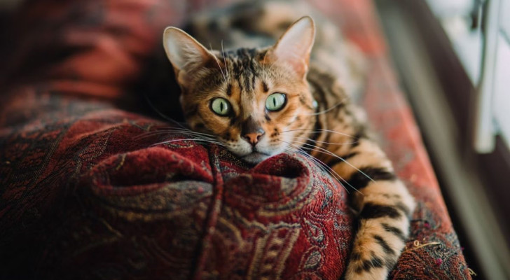 Come evitare che il gatto graffi il divano?