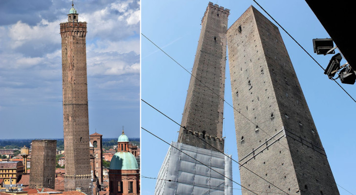 Für die Garisenda wird die gleiche Ausrüstung verwendet wie für den Turm von Pisa