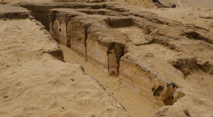 En 4.300 år gammal mastaba upptäckt i Dahshur, några kilometer från Giza