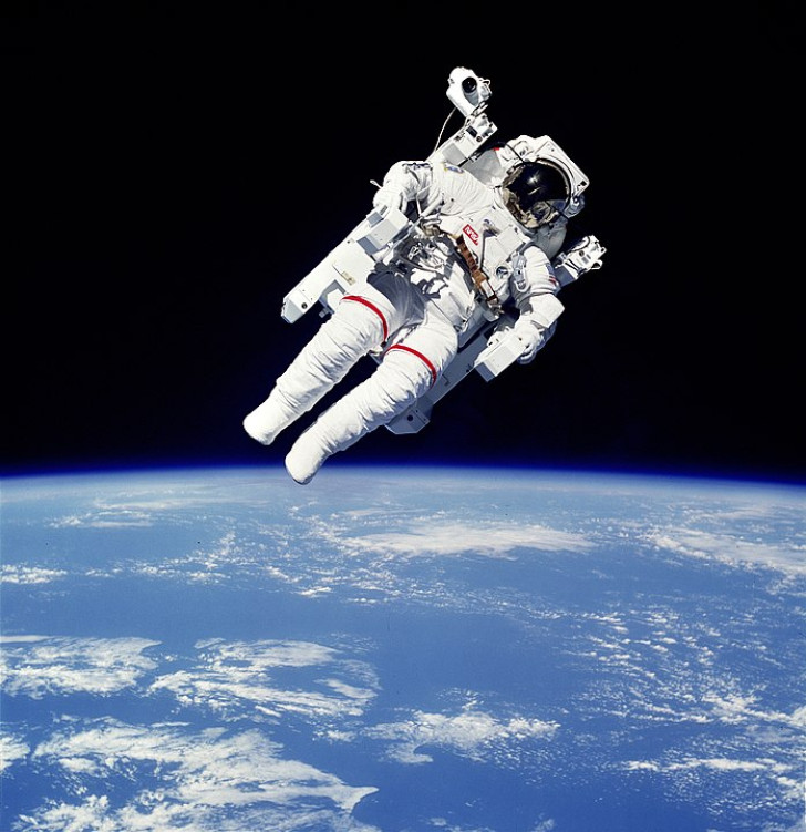 Att röra sig i mikrogravitation, astronauternas förmåga