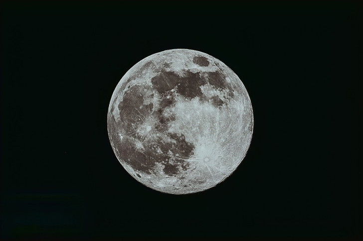 Die Zeitverschiebung zwischen dem Mond und der Erde