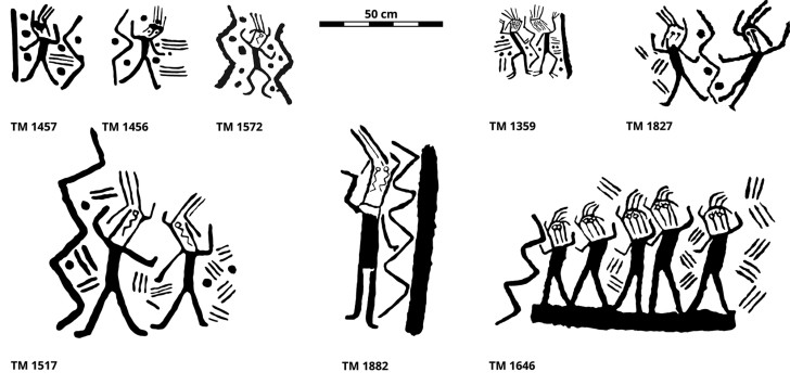 Varietà di danzanti a Toro Muerto