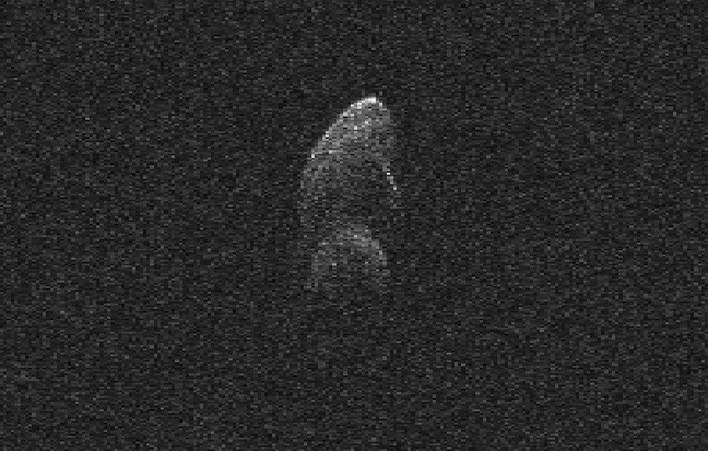 L'immagine del grande asteroide 2013 NK4