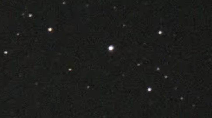 Asteroïde 16 Psyche vastgelegd door het Ray Astrophotographic Observatory