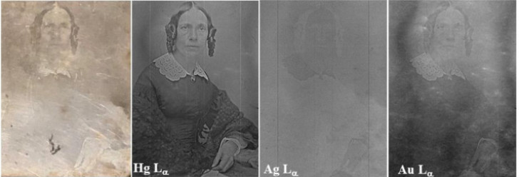 Een daguerreotypie van een 19e-eeuws portret van een vrouw uit de NGC-collectie in Ottawa
