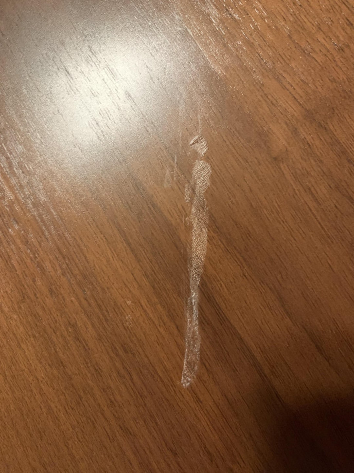 superglue stain on wood