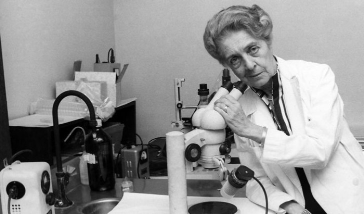 Rita Levi Montalcini: neurologa italiana, premio Nobel per la Medicina nel 1986 per le ricerche sulla fibra nervosa.