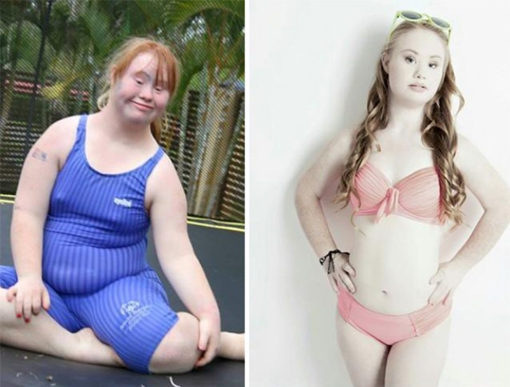 Per questioni di salute Madeline aveva dovuto lavorare duramente per perdere 20 kg di peso.