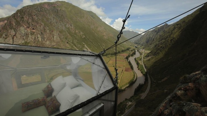 Dormire sospesi su una valle in Perù: ecco un hotel inaccessibile ai deboli di cuore - 2