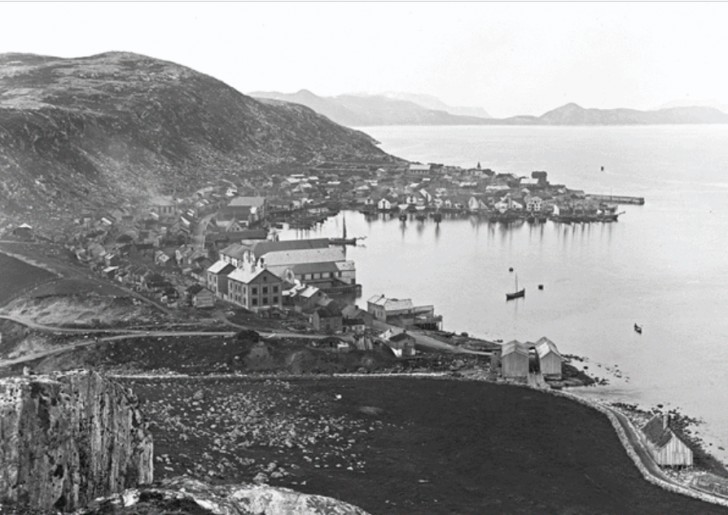 1. Hammerfest, Finnmark, nel 1889 e nel 2004