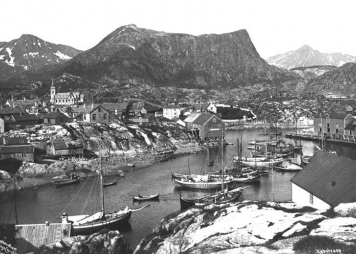 3. Kabelvåg, Nordland, nel 1905 e nel 2004