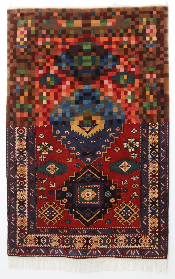 Un artista riesce a unire l'antica arte del tappeto con le nuove tecnologie: il risultato è ipnotico - 7