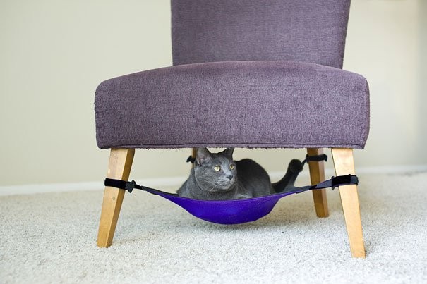 Je kat zal zich geborgen voelen in deze comfortabele hangmat