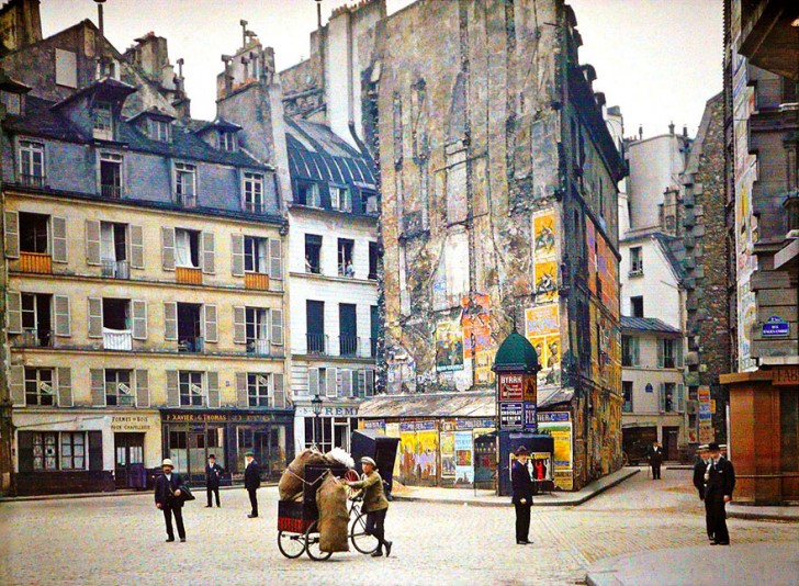 Deze kleurenfoto's van Parijs werden 100 jaar geleden gemaakt: om verliefd op te worden! - 18