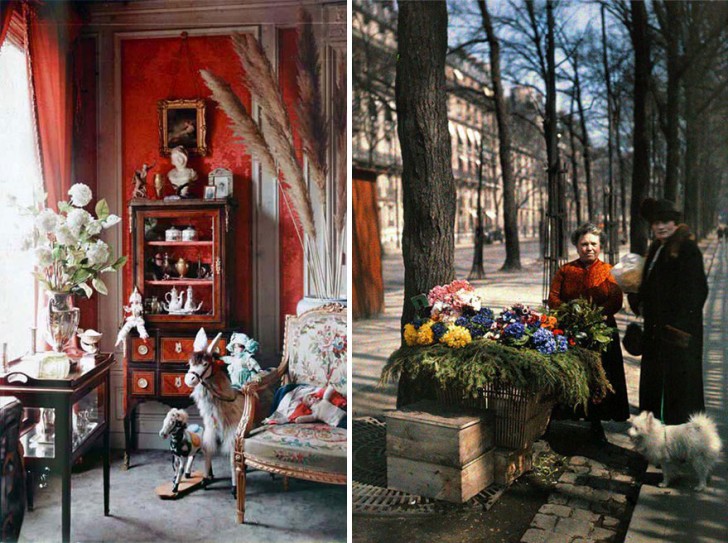 Deze kleurenfoto's van Parijs werden 100 jaar geleden gemaakt: om verliefd op te worden! - 7