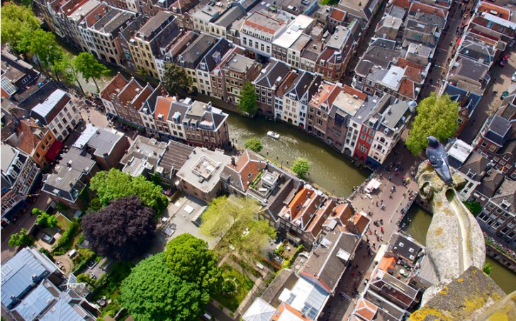 5. Utrecht, veduta aerea