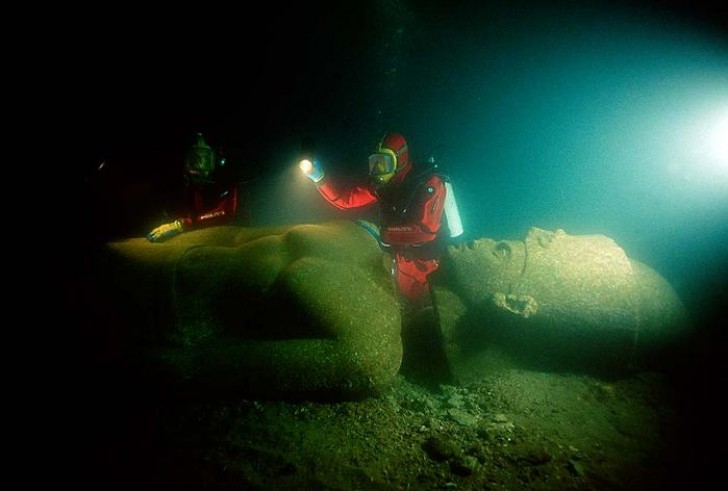 Heracleion: découverte par les archéologues une ville entière sous les eaux de la Méditerranée - 5