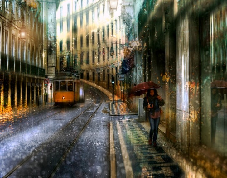 Il immortalise la ville les jours de pluie: ses photographies ressemblent à des peintures - 3