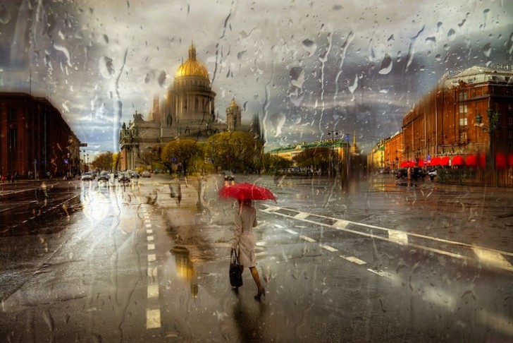 Il immortalise la ville les jours de pluie: ses photographies ressemblent à des peintures - 5
