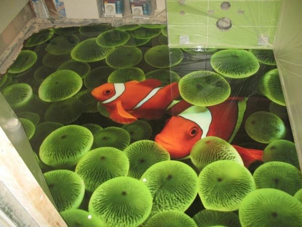 Nemo et ses amis accueillent les invités de cette maison