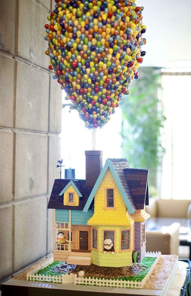 Il film della Disney "Up" è stato un successo, e anche questa torta lo sarà...