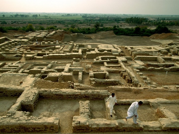 Mohenjo-daro, la "colline des Morts" au Pakistan.