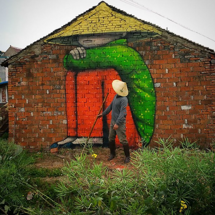 Dit zijn een aantal gigantische en krachtige graffitiwerken die steden van over de hele wereld kleuren - 11