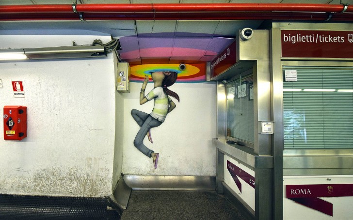 Dit zijn een aantal gigantische en krachtige graffitiwerken die steden van over de hele wereld kleuren - 30
