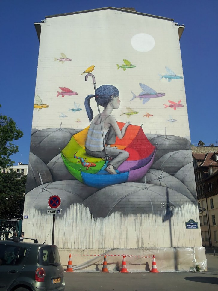 Riesige, originelle und eindrucksvolle Graffitis, die Städte auf der ganzen Welt verschönern - 6