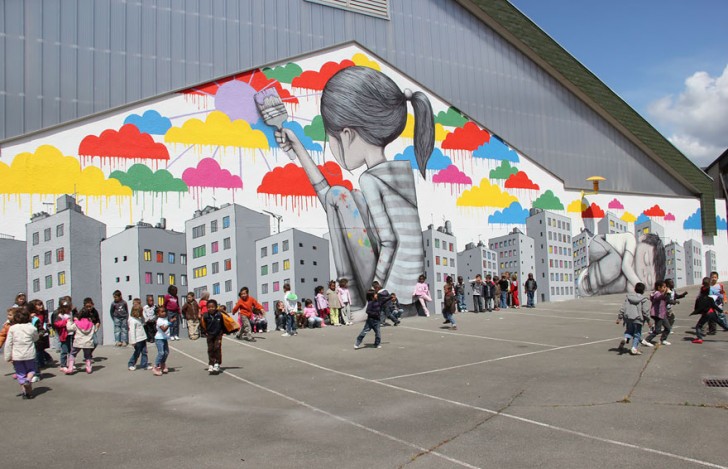 Dit zijn een aantal gigantische en krachtige graffitiwerken die steden van over de hele wereld kleuren - 8