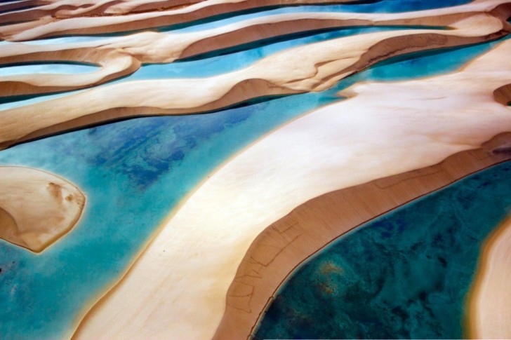Lagune nel deserto, Brasile