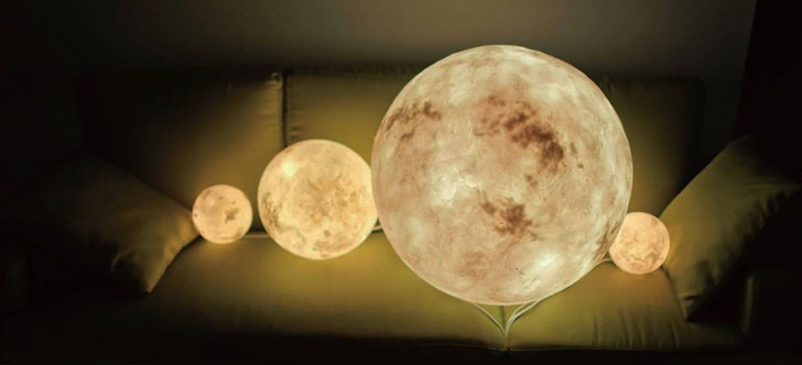 Met deze Luna lamp breng je de de maan in je kamer... Geweldig! - 6