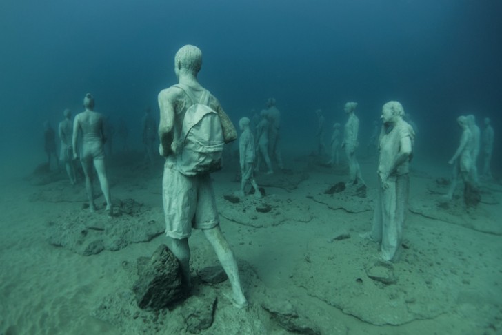 Statue umane sul fondo del mare: scoprite il primo museo subacqueo d'Europa - 3