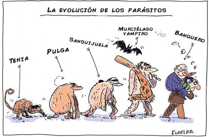 Die Evolution der Parasiten die den Menschen befallen 