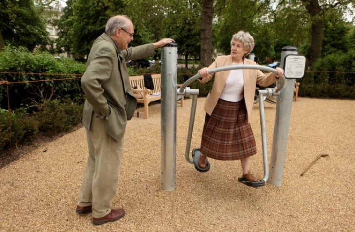 Older people sit for endless hours on benches, reading a book or watching passersby. We think that they love to do this when perhaps they do it because there is not much else to do in their town or city.