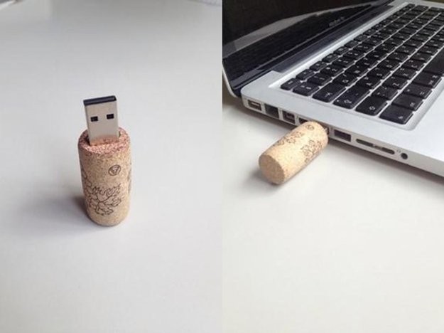 #3 Ein Korken als USB-Stick
