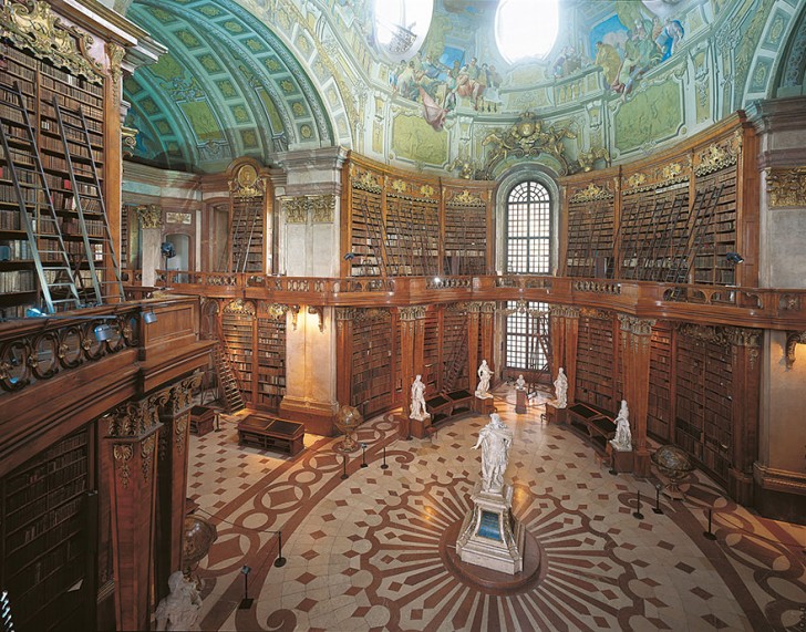 9. Oostenrijkse Nationale Bibliotheek , Wenen, Oostenrijk