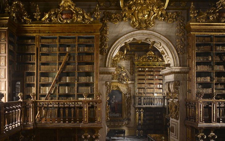 10. Bibliotheek Joanina , Coimbra , Portugal