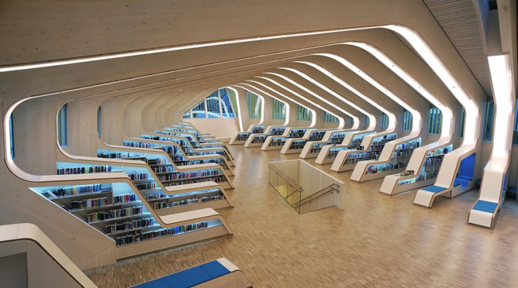 19. Bibliotheek van Vennesla , Noorwegen