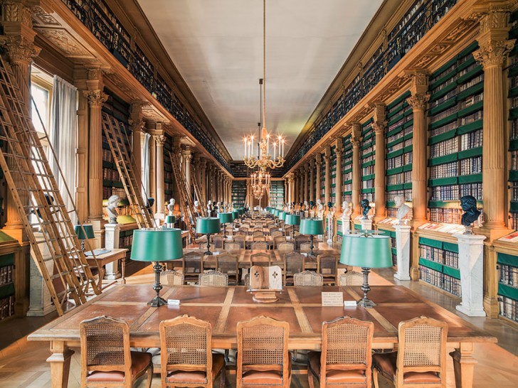20. Bibliotheek Mazarin , Parijs, Frankrijk